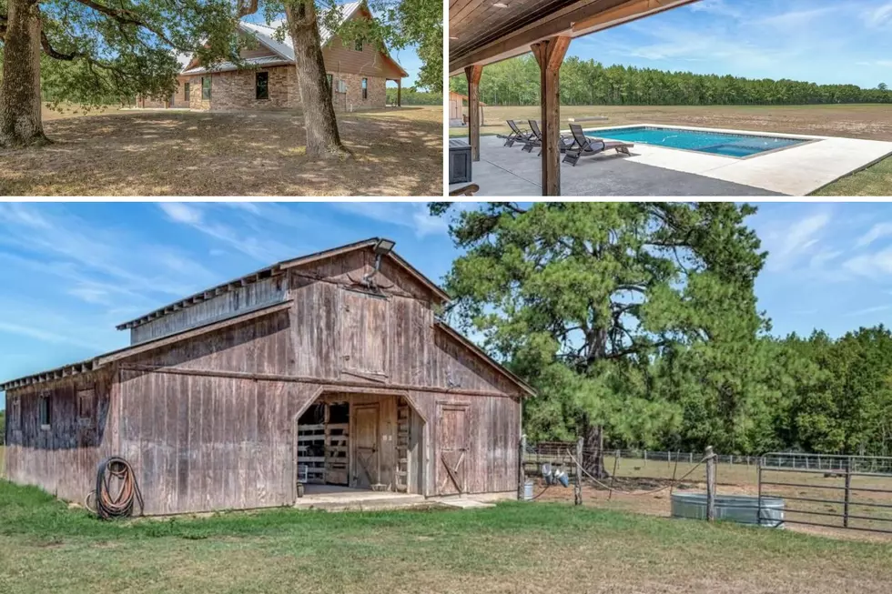 This Farm Has A Custom Built Smokehouse In Huntington, Texas